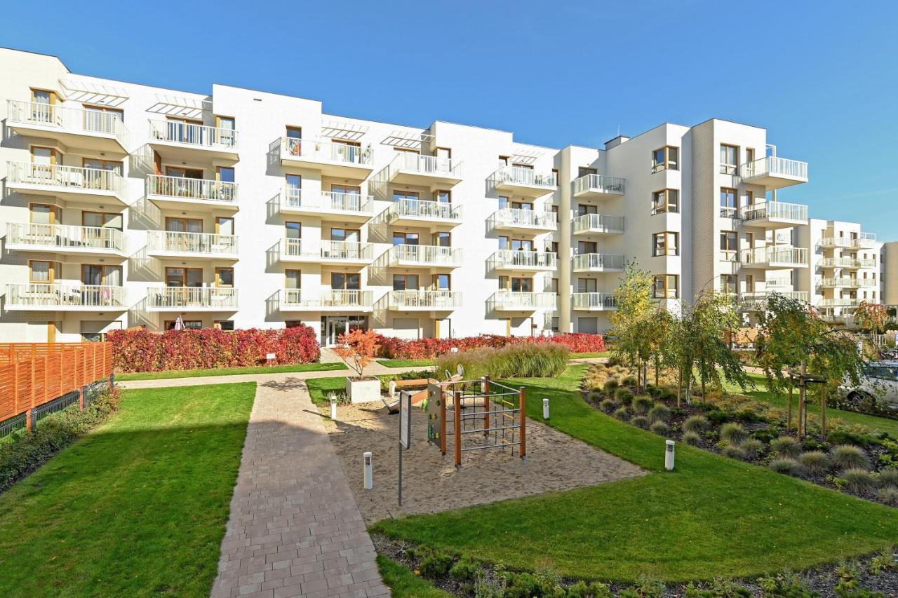 Holiday Apartment Near The Sea - Free Private Parking กดัญสก์ ภายนอก รูปภาพ